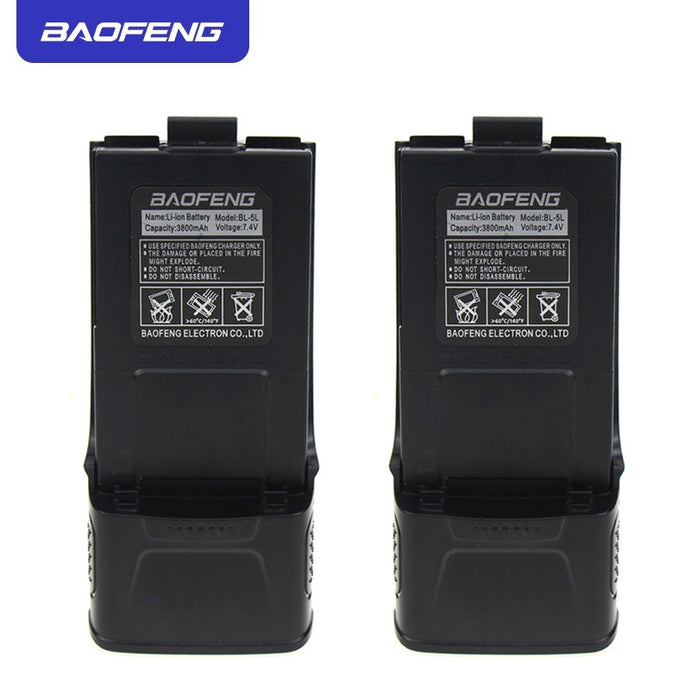 Original Baofeng GT3 Battery Extended 7.4V 3800mAh Li-ion Battery For Baofeng GT-3 GT-3TP GT3 GT3TP >-3 Mark-II Mark-III Radio