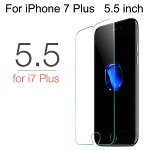 10Pcs Tempered Glass For iPhone X XS MAX XR 4 4s 5 5s SE 5c Screen Protective Film For iPhone 6 6s 7 8 Plus X Glass Protector