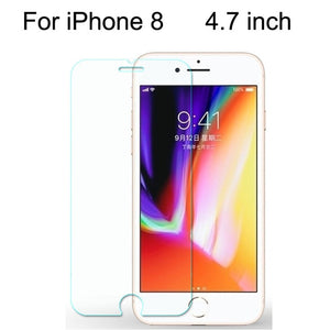 10Pcs Tempered Glass For iPhone X XS MAX XR 4 4s 5 5s SE 5c Screen Protective Film For iPhone 6 6s 7 8 Plus X Glass Protector