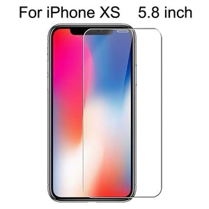 10Pcs Tempered Glass For iPhone X XS MAX XR 4 4s 5 5s SE 5c Screen Protective Film For iPhone 6 6s 7 8 Plus X Glass Protector